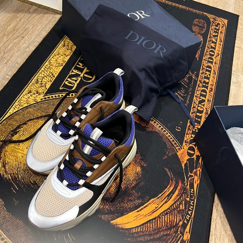 Authentic Christian Dior High Fashion Sneakers